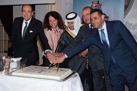 جانب من حفل السفارة