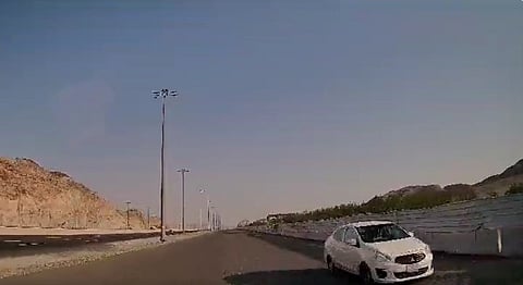 قائد السيارة المخالف