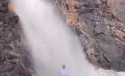 بالفيديو.. شلالات الوسق في المدينة المنورة تخطف الأنظار

