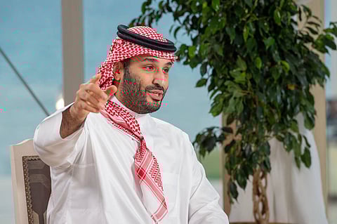 جانب من حوار سمو ولي العهد لقناة فوكس نيوز 