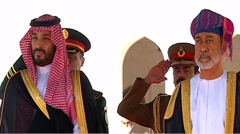 زيارة ولي العهد إلى سلطنة عمان