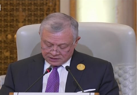 العاهل الأردني الملك عبدالله الثاني 