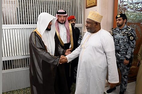 جانب من الزيارة