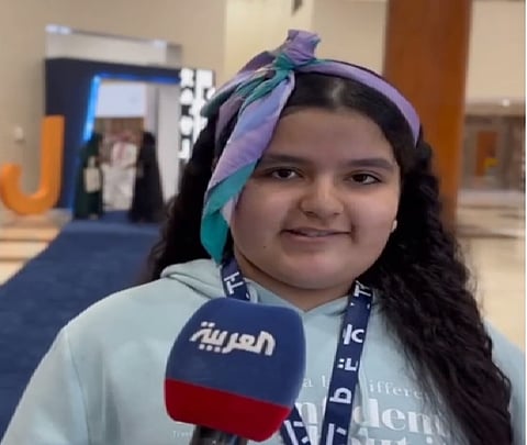 الطفلة المترجمة ليندا خالد