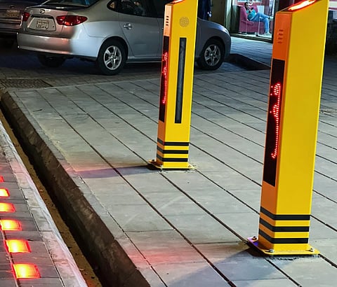 إشارات المشاة الذكية