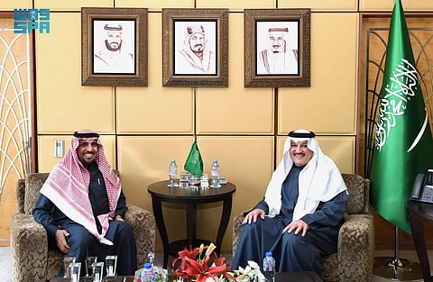 سفير المملكة لدى مصر يستقبل مساعد مدير عام مكافحة المخدرات
