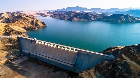 سد وادي حلي بالقنفذة