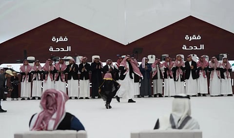 مهرجان الصقور بالحدود الشمالية