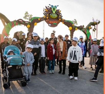 أطفال مرضى السكري بمؤسسة مستشفى فيصل التخصصي يستمتعون بفعاليات وندر جاردن