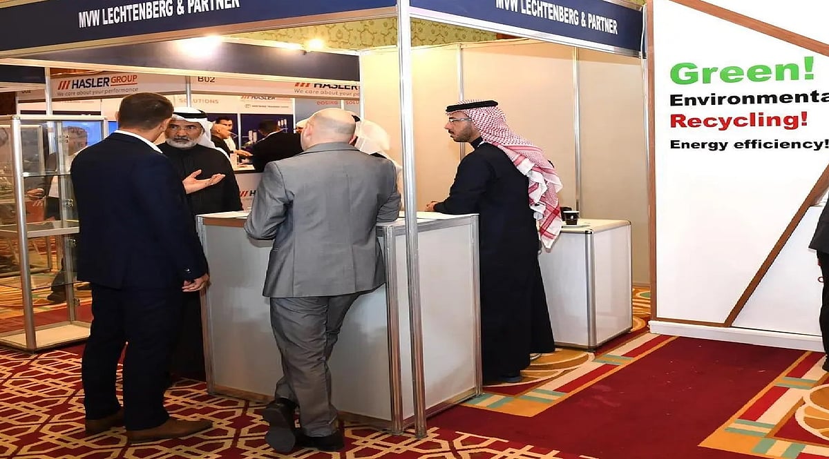 الشركات السعودية تحظي باهتمام واسع من زوار المعرض العربي الدولي لصناعة الإسمنت