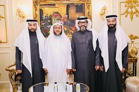 البخيت يحتفل بعقد قران ابنه عبدالعزيز 