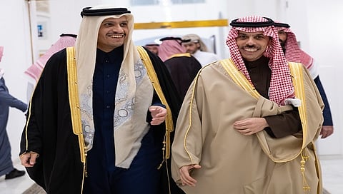  بن فرحان يستقبل الوزراء المشاركين في الاجتماع الوزاري التشاوري بشأن غزة

