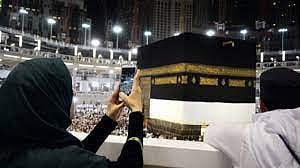 التقاط صور في الحرمين