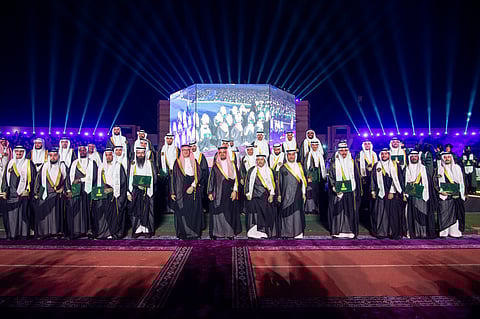 جانب من حفل التخرج