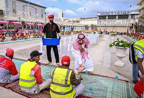 جانب من حفل الإفطار