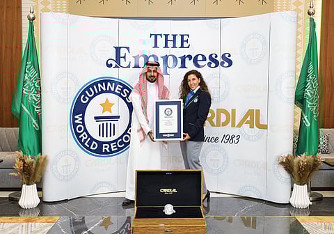 أكبر ساعة ألماس في العالم