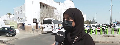 المرشدة السياحية عبير النجار