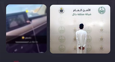 ضبط مواطن بحائل لهروبه أثناء محاولة استيقافه وقيادة مركبته من دون لوحات 