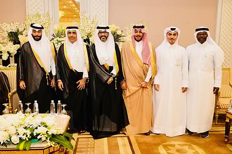 البخيت والسعد يحتفلان بزواج عبدالعزيز 