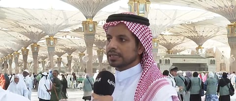  المهندس في الهيئة العامة للعناية بشؤون الحرمين محمد الحازمي