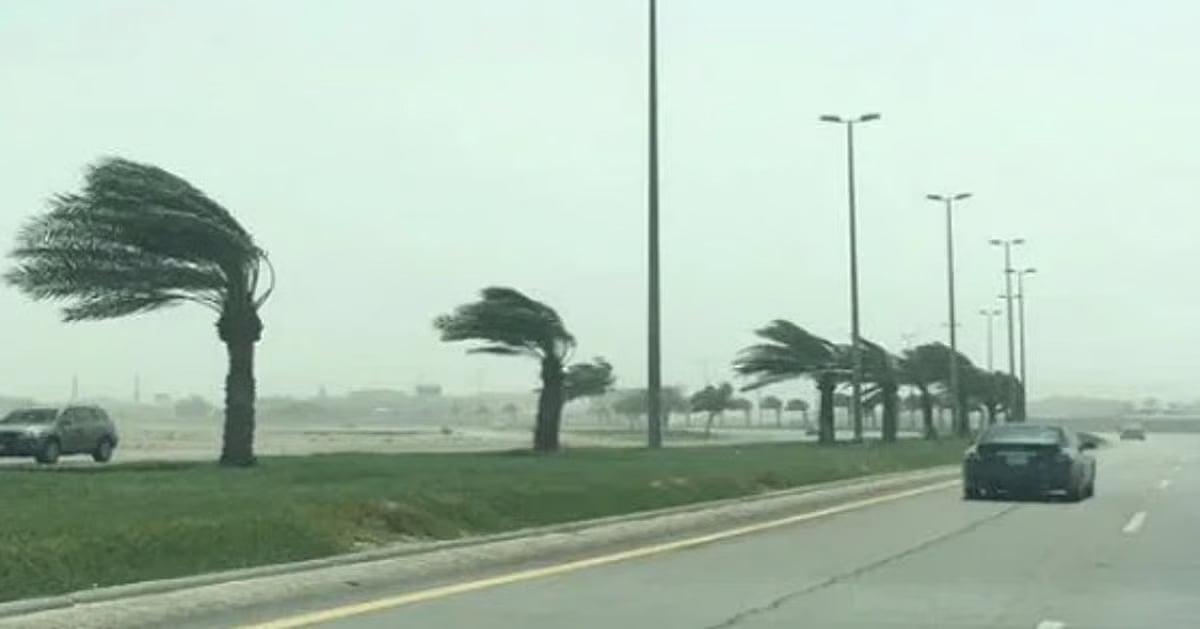المركز الوطني للأرصاد ينبه من رياح شديدة على ينبع والرايس المركز الوطني للأرصاد ينبه من رياح شديدة على ينبع والرايس