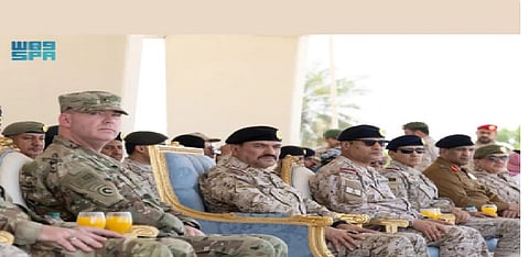 مناورات التمرين السعودي - الأمريكي