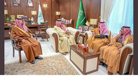 أمير حائل يستعرض مع «الخريف» مستقبل قطاعي الصناعة والتعدين في المنطقة