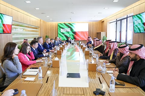 «القصبي» يبحث تعزيز العلاقات التجارية مع وزير الشؤون الرقمية البولندي