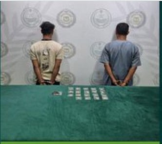 القبض على شخصين بالباحة لترويجهما مادتي الحشيش والإمفيتامين المخدرتين