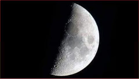 "فلكية جدة": قمر التربيع الأخير يزين السماء .. اليوم