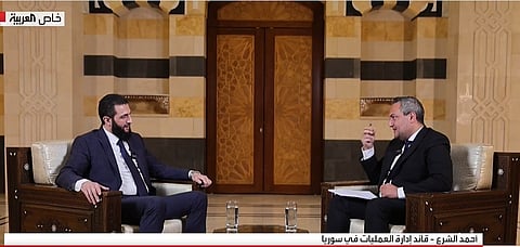 أحمد الشرع: سوريا بحاجة إلى استلهام تجربة السعودية في البناء والتنمية