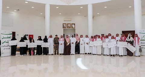 تتويج الفائزين بجائزة الإبداع والتميز 2024 بمحافظة الليث