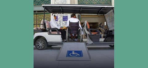  مبادرة "عون الحرم" تخدم أكثر من 46 ألف من ذوي الإعاقة داخل المسجد الحرام