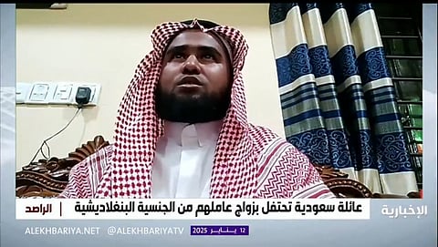 وافد بنغلاديشي يطلب إقامة حفل زواجه على الطريقة السعودية.. ومواطن يستجيب

