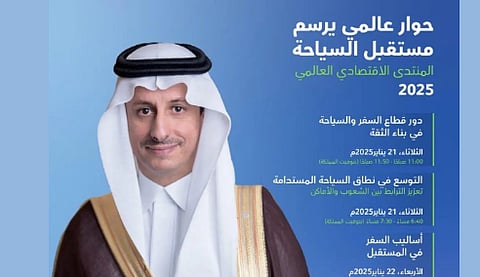 الخطيب يستعرض دور السياحة في تحقيق النمو العالمي في منتدى دافوس 2025