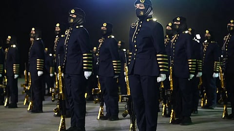 تخريج الدورة التأهيلية للفرد الأساسي للمجندات الدفعة السابعة بمعهد التدريب النسوي