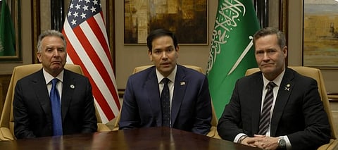 وزير الخارجية الأمريكي: المملكة تؤدي دورًا لا غنى عنه لإجراء المحادثات مع روسيا