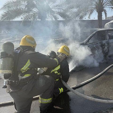 الدفاع المدني بالرياض