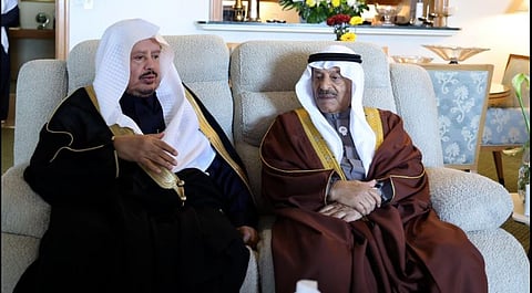 رئيس مجلس الشورى بحث عددٍ من الموضوعات ذات الاهتمام المشترك مع نظيره البحريني