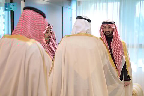  وزير الحرس الوطني يستقبل أمراء الأفواج بالوزارة