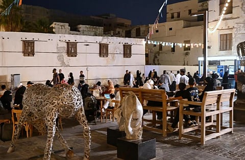 «بسطات البلد» تجسد عبق رمضان وذكريات الماضي في جدة التاريخية
