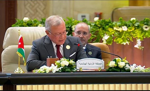 العاهل الأردني: علينا التأكيد على رفض تهجير سكان غزة وإعداد خطة واحدة لإعادة الإعمار 