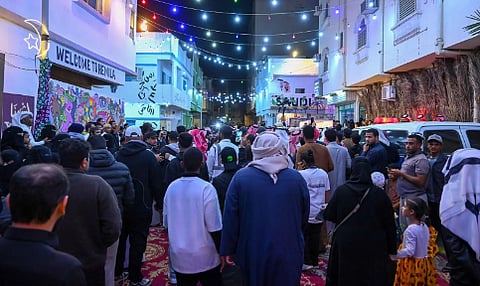 فعاليّات حي الهميلة الرمضانية بخميس مشيط تجذب زوار المنطقة