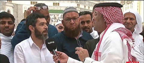 معتمر يمني يعبر عن امتنانه وشكره للمملكة