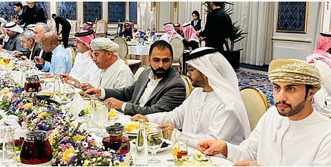 سفير المملكة لدى إيران يقيم مأدبة إفطار رمضانية
