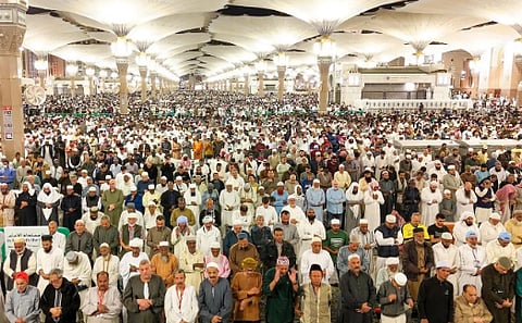 أكثر من 9.7 مليون مصلًّ في المسجد النبوي خلال العشر الأولى من شهر رمضان