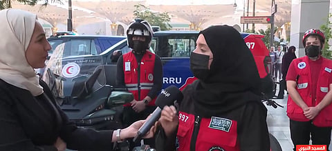 مديرة بـ «الهلال الأحمر»: مركبة «عبية» تستجيب للبلاغات بوقت قياسي