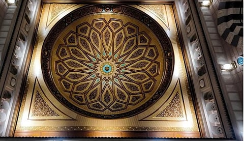 قباب المسجد النبوي.. طرازٌ هندسي يجسّد فنّ العمارة الإسلامية