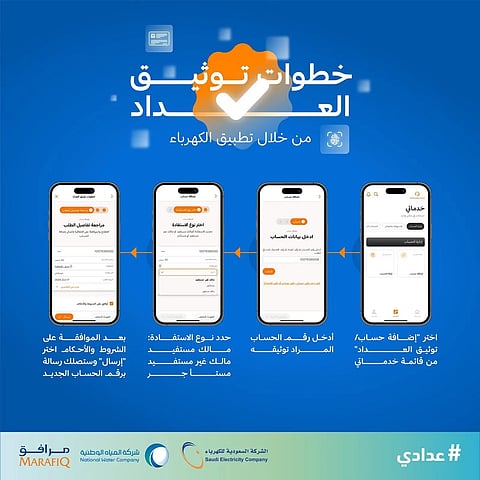  «السعودية للكهرباء» تبدأ تنفيذ إجراءات إيقاف الخدمات الإضافية تدريجيًا قبل فصل الخدمة للعدادات غير الموثقة