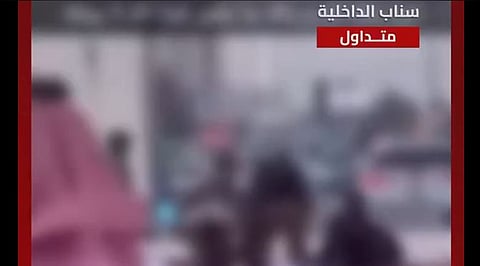 شرطة تبوك تباشر محاولة شخص «معتل نفسيا» مضايقة آخرين